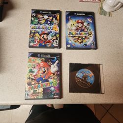 Mario Party Game Cube All 4 