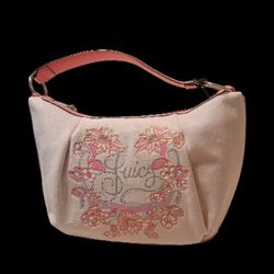 Juicy Couture "Juicy in Bloom" Hobo Bag - Powder Blush