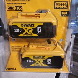 20v Max Xr  5AH Brand New Battery Pack Fixed Price 