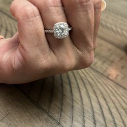 Ring with stones size 8 