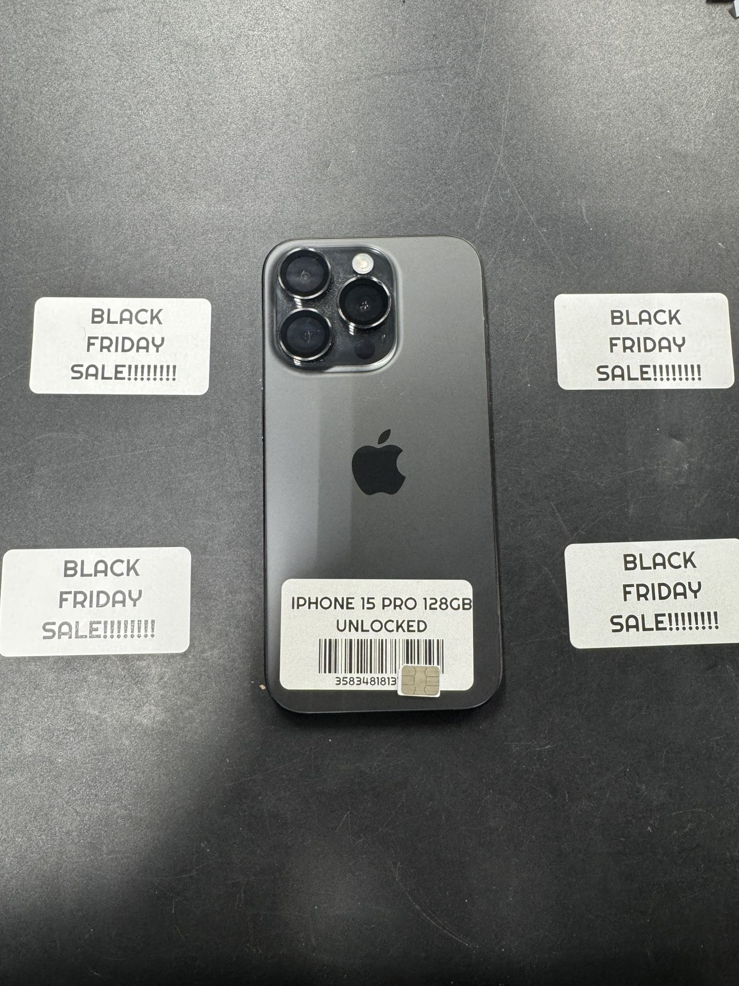 Black Friday Sale! iPhone 15 Pro 128gb Unlocked