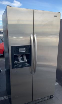 Amana Side-by-Side Stainless Steel Refrigerator
