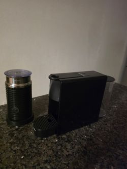 Nespresso Breville Coffee Machine + Nespresso Milk Frother