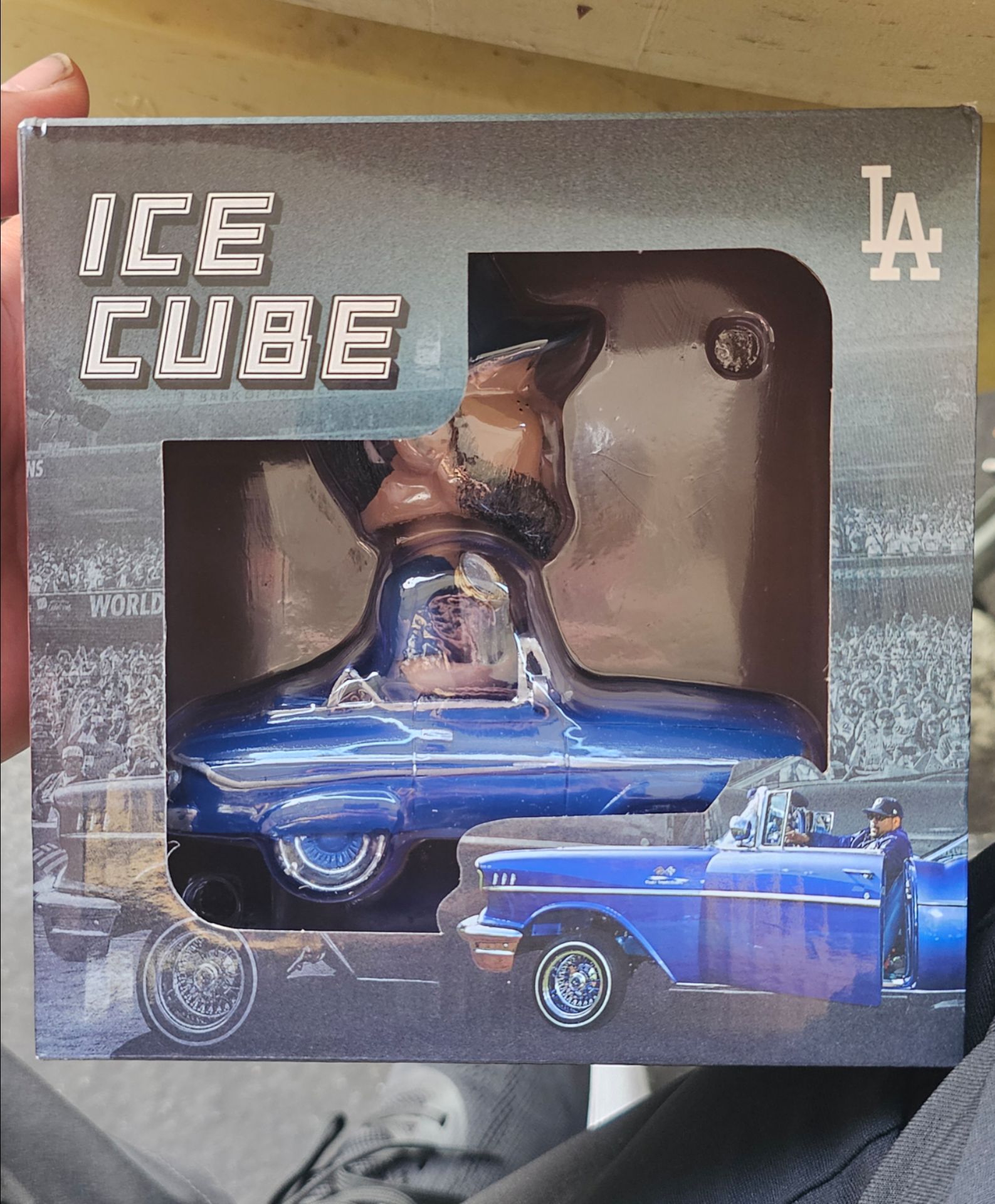 Ice Cube Bobblehead SGA 5/12/26. New in box never opened. $120