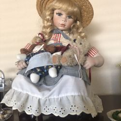 “EMILY”. Porcelain doll