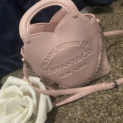 Tiffany & Co Heart Bag Pink