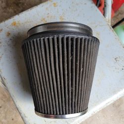 Used K&N Cone Filter from Cold Air Intake