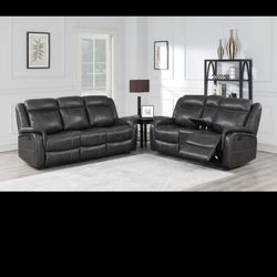 Reclining sofas less than a year old