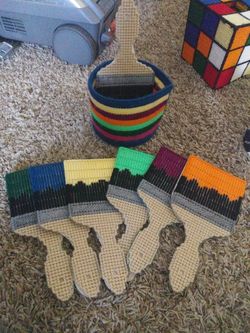 Coasters and tissue box covers