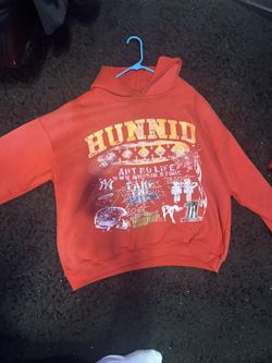 Red Hunnid Apparel hoodie