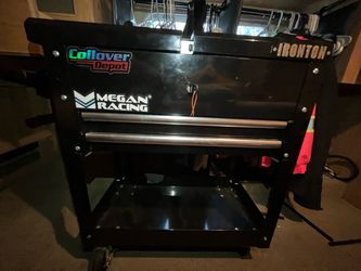 Ironton Rolling Tool Cart with 2 Drawers