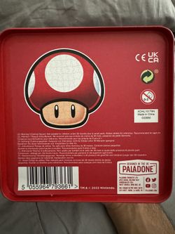 Super Mario Mushroom Jigsaw Puzzle. 250 Pieces 