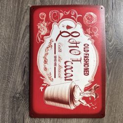 Vintage Hot Cocoa Sign