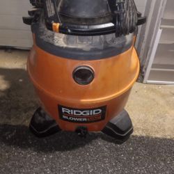 Rigid Wet Dry Shop Vac Works Perfect 