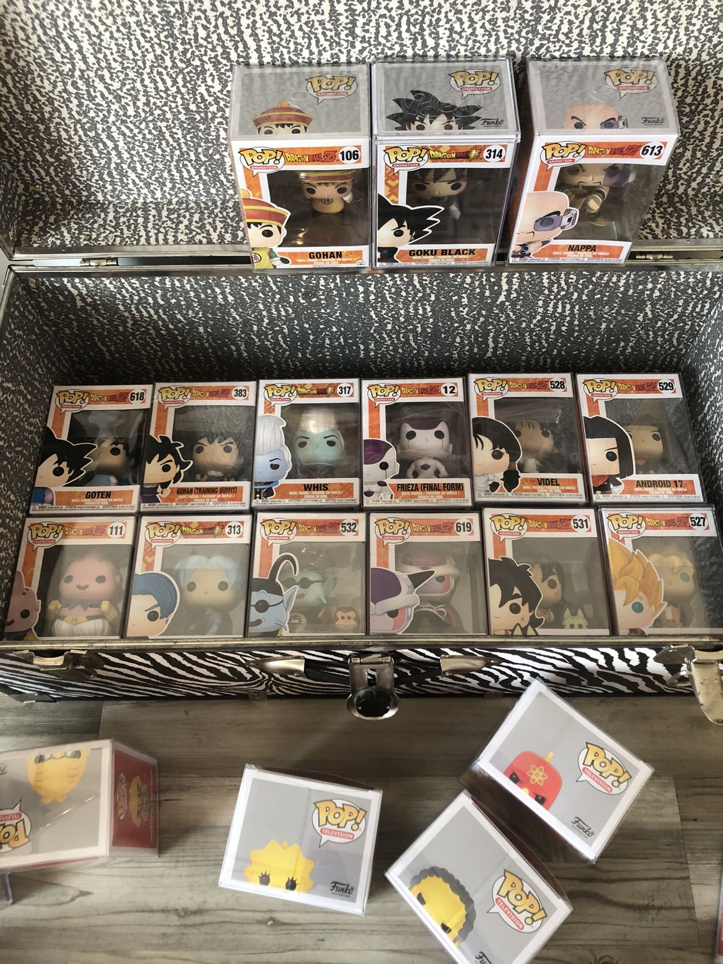 Dragon ball z Funko pops all for 100!! Or trade