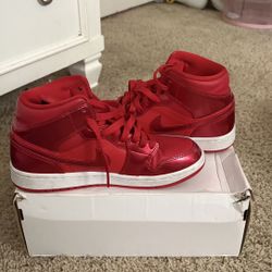 Red air Jordan's 