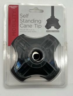 New Equate Self-Standing Cane Tip  7/8” to 3/4”