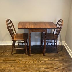 Small Table And 2 Chairs