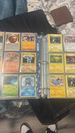 Pokémon cards from early 2000s