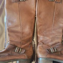 Leather Boots # 7. 1/2 - 8  For Women