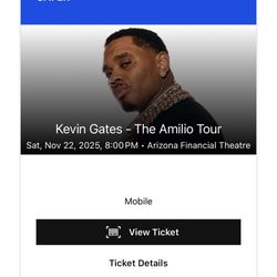 Kevin gates Ticket