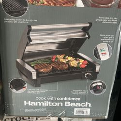 Hamilton Beach Electric Indoor Searing Grill