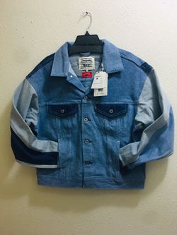 NEW LEVIS MADE AND CRAFTED RODEO DENIM JACKET SIZE MEDIUM MRSP $298