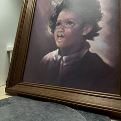 Cherished Vintage Artwork Hand painted 