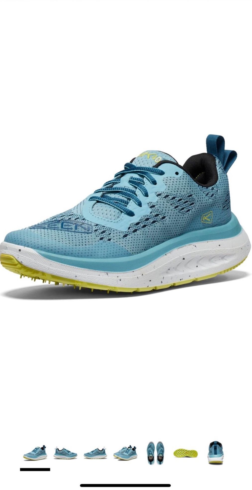 KEEN Women's WK400 Performance Breathable Walking Shoe Size 10.5