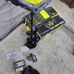 RYOBI
40V HP Ice Auger with 8 in. Bit, 4.0 Ah Battery, and Charger
