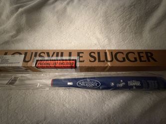 Dodgers 2020 World Series Collectible Bat