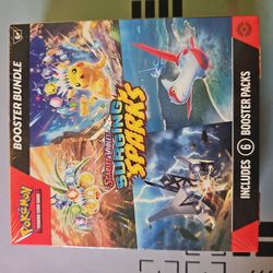 Factory Sealed Surging Sparks Booster Bundle Scarlet & Violet Pokemon