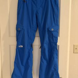 Blue Snow Pants The North Face 