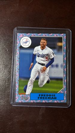 2022 Topps SSP Freddie Freeman True Cherry Blossom Rare