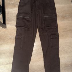 Dark Brown Cargo Pants (Forever 21)