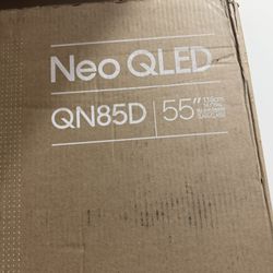 SAMSUNG 55-Inch Class QLED 4K QN85D Series Neo Quantum HDR Smart TV w/Dolby Atmos, Object Tracking Sound Lite, Motion Xcelerator, Real Depth Enhancer 