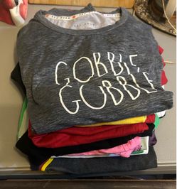 Women's / Unisex T-Shirt & Graphic Tee Lot (Size L/XL) - 10 Pack!