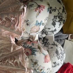 Victoria Secret bras and panties.