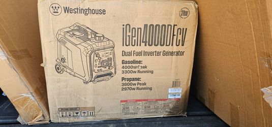Westinghouse dual fuel generator