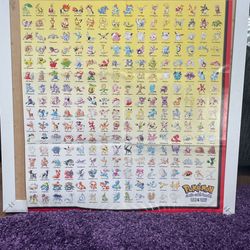 Pokémon Gold And Silver Nintendo Power Poster 
