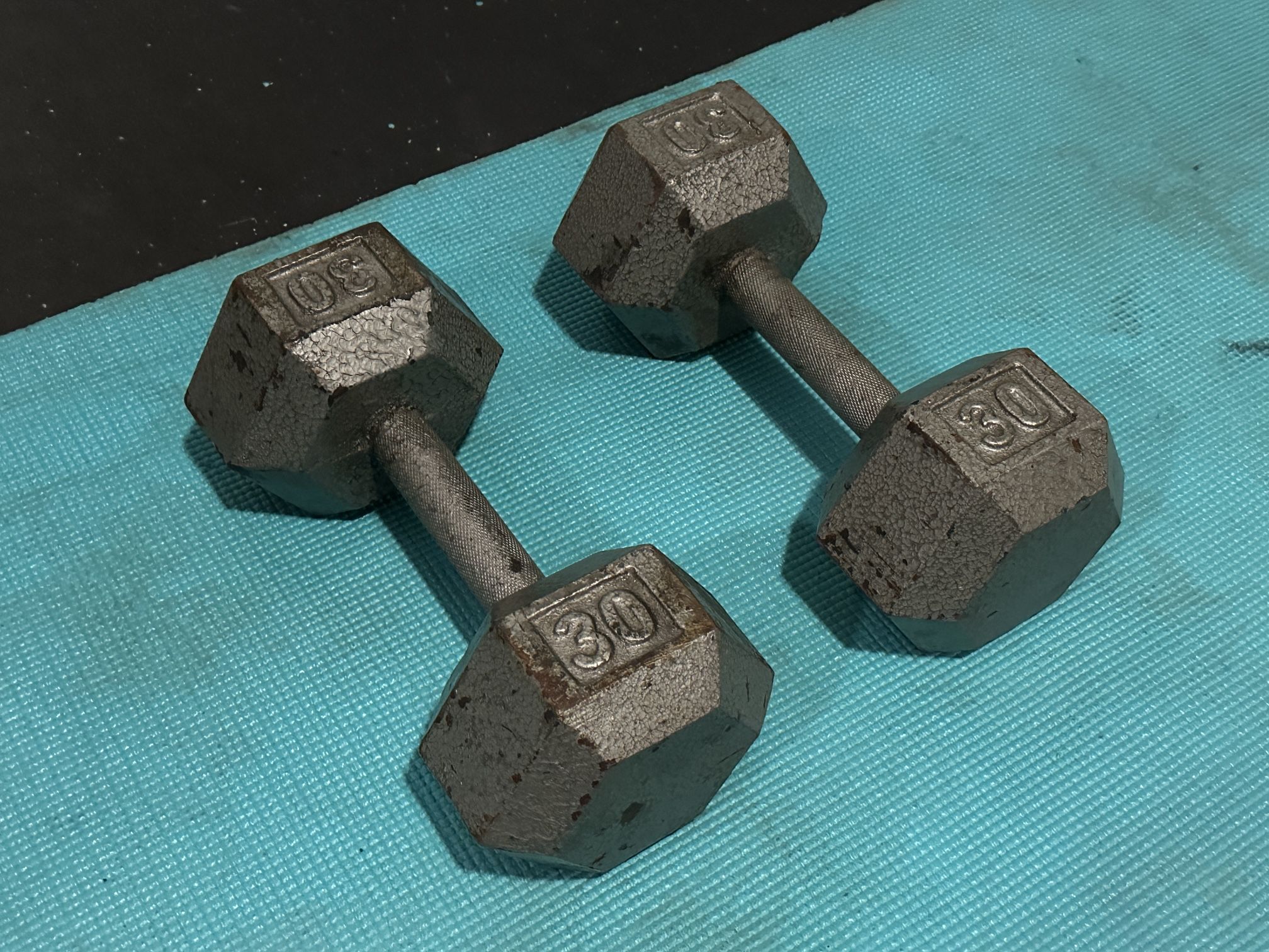 Hex Dumbbells 30 Lb 