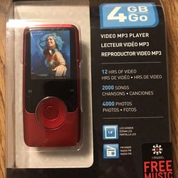 Coby 4GB MP3 Video Player
