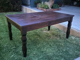 Southwest Solid Wood Dining Table - free