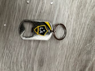 LA Galaxy Bottle Opener Keychain
