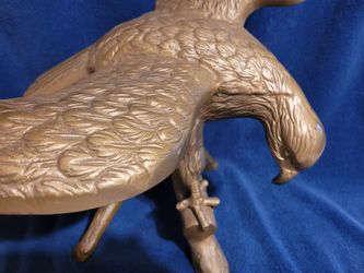 Vintage Brass Eagle Statue