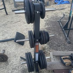 Weights And Rack Set (CHEAP)