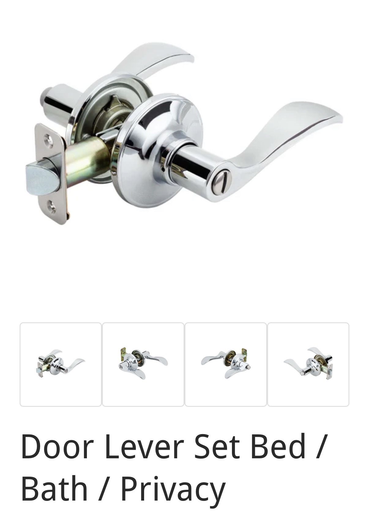 Door Lever Set Bed / Bath / Privacy/Passage/Dummy 13 Sets