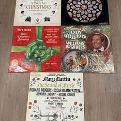 5 Christmas Vacation NYL Records in Original Jackets