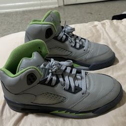 Jordan 5s Green bean