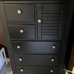 Both Wood Dresser And Nightstand